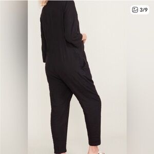 Hatch Black Taylor Jumpsuit